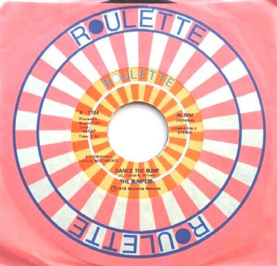7-дюймовая пластинка БАМПЕРЫ - Танцуй Бамп R7184 Roulette 1976 США Соул/Фанк Б/У