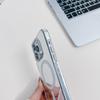 Роскошное зеркало с покрытием для Magsafe, магнитный чехол с беспроводной зарядкой для iPhone 14 Plus 13 12 11 Pro Max, противоударный чехол для макияжа