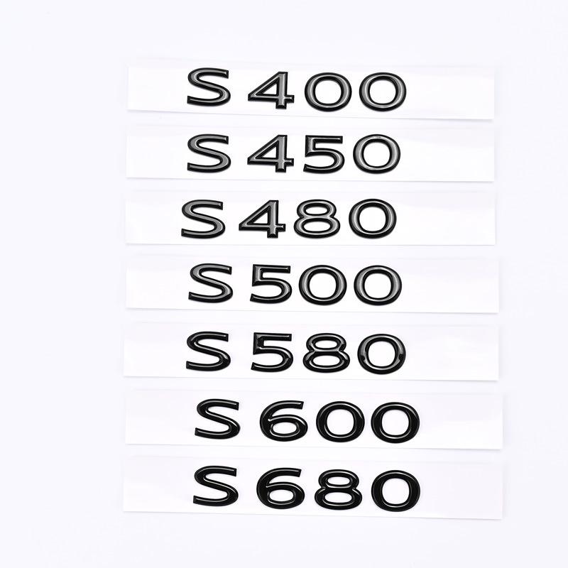 Совместимо с модификациями буквенной эмблемы Mercedes-Maybach S400, S450, S480, S500, S580, S600, S680.