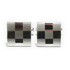 Cufflinks Silver Cufflinks Sc025 [Kamakura Workshop] Two-tone (cufflinks)