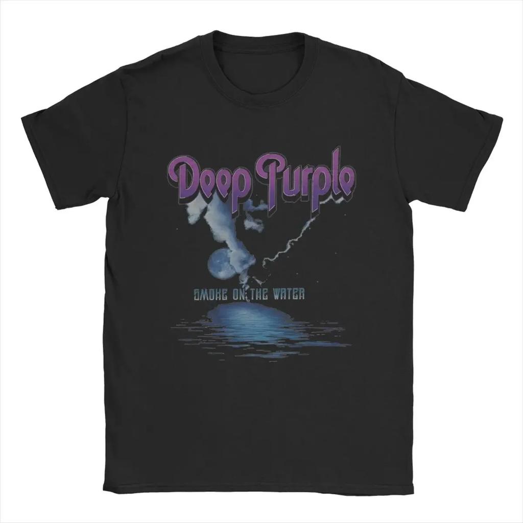 Deep Purple T-Shirt Men Funny Cotton Tees O Neck Short Sleeve T Shirt New Arrival Clothes#Color