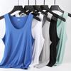 Men's Summer Modal Elastic Vest - Large Size Sleeveless Fitness T-Shirt