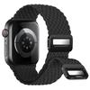 Плетеный нейлоновый ремешок-петля для Apple Watch Ultra2 49мм 9 8 7 45 41мм Металлический магнитный браслет-ремешок для 6 5 4 3 SE 44 40мм