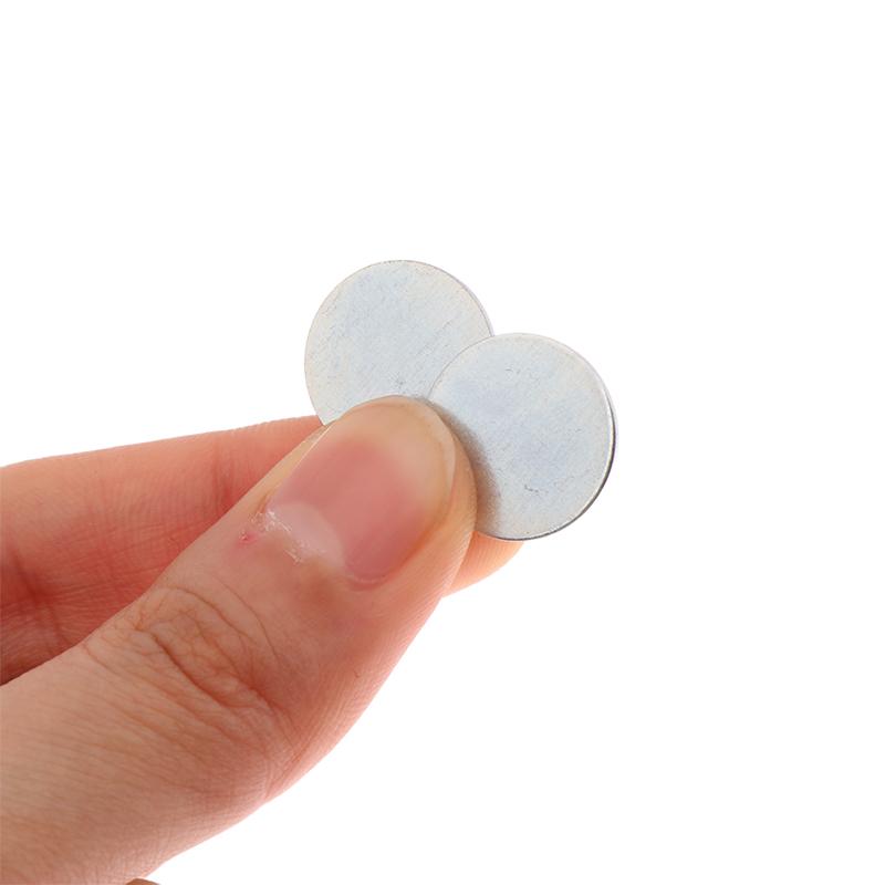 50/100 шт. Ультратонкий круглый лист оцинкованного железа для DIY ручной работы для изготовления аксессуаров