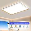 2025 Smart Eye-Protecting Ceiling Light: Elegant Round Design for Bedroom & Living Room
