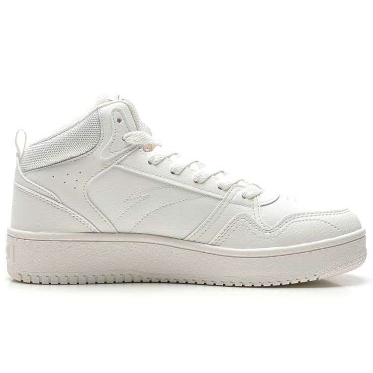 Anta Кроссовки для скейтбординга из искусственной кожи Lifestyle Series, мужские белые 912348082-2