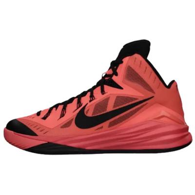 Hyperdunk 2014 Модные Нескользящие Износостойкие Высокие Баскетбольные Кроссовки Мужские Красные 653640-800