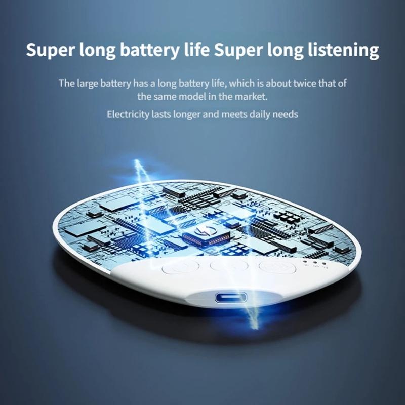 Bluetooth-совместимая колонка Звук Белый шум Саундбар Беспроводной MP3-плеер Удобно для Путешествий Отдыха