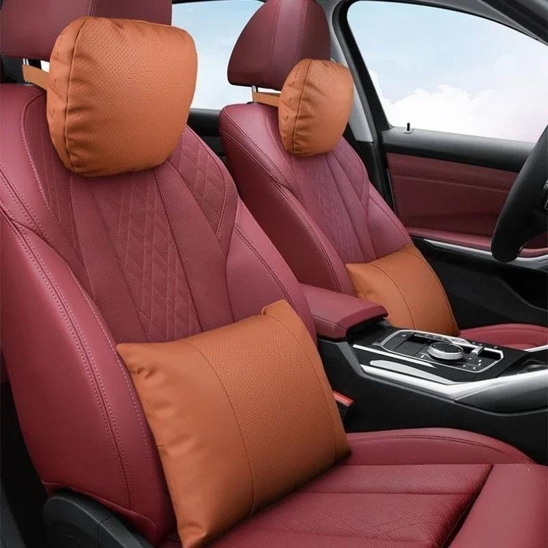 Car Neck Pillow for Dongfeng Headrest Lumbar Cushion Neck Pillow 370 A30 A9 BOX E11K Paladin Nano EX1 Nammi 01 06 Accessories