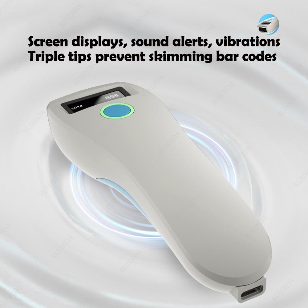 Мини Bluetooth Сканер Штрихкода Packot Беспроводной Считыватель QR-кода Портативный 1D 2D Сканер Штрихкода Ручной для Курьерской Логистики Магазина