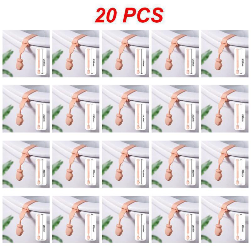 10/20 шт. ручка для крышки унитаза чистая и санитарная изоляция из силикона 25 г туалет/периметр силиконовый подъемник крышки