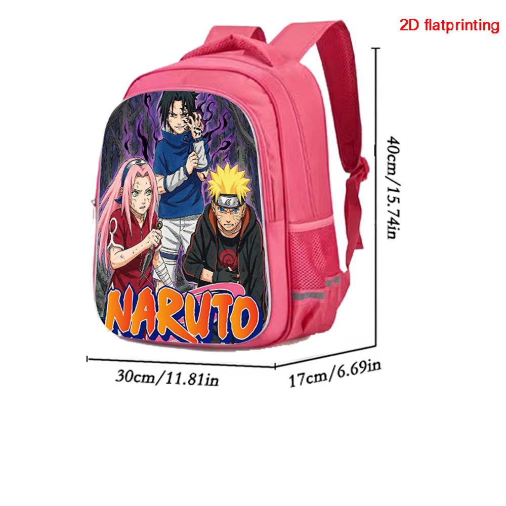 Детский рюкзак NARUTO, Школьный рюкзак, Прочный повседневный рюкзак с множеством отделений, Для школы и повседневного использования, для мальчиков и девочек, возраст 6-10 лет