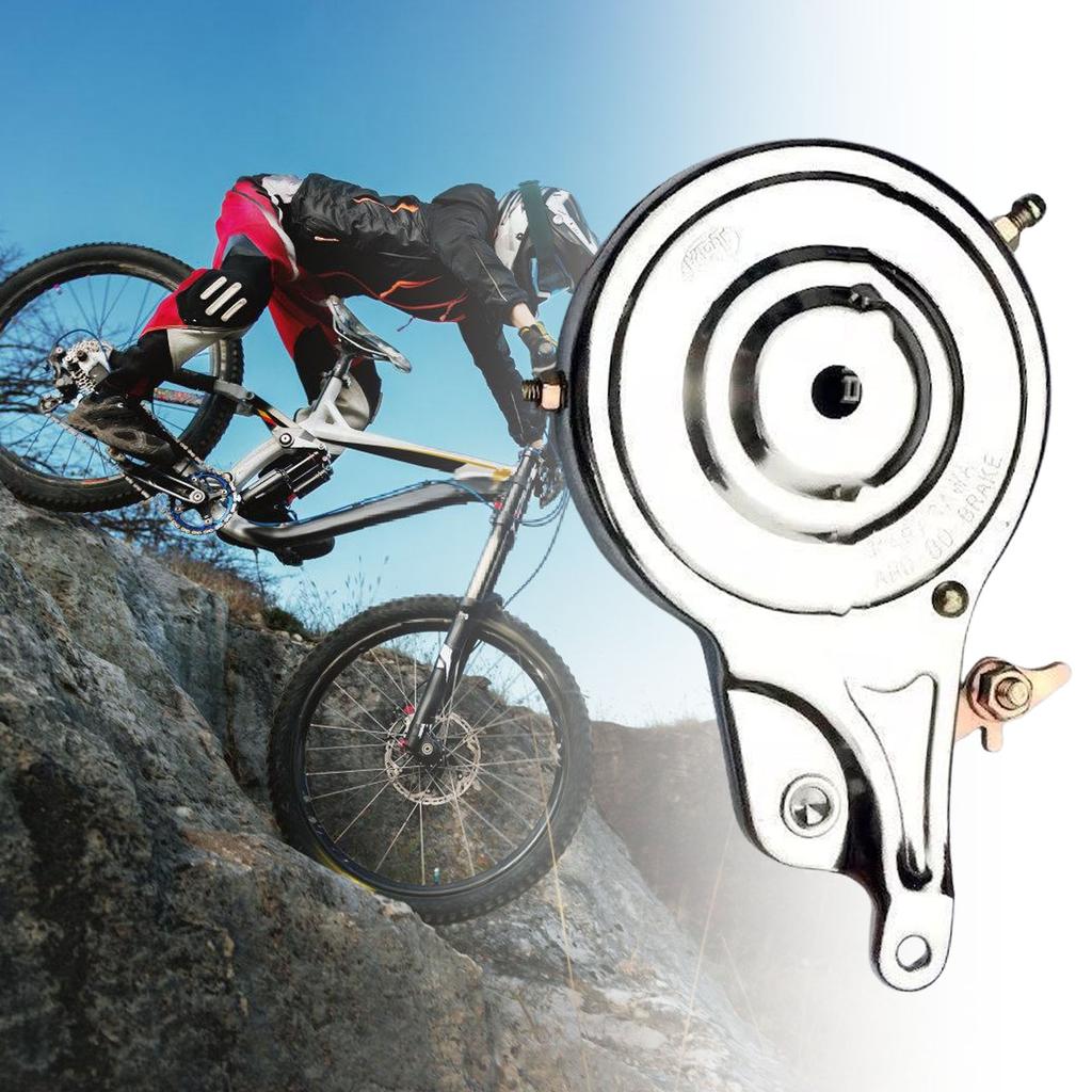 Практичные велосипедные тормоза в сборе для горных, шоссейных велосипедов, электросамокатов, задний ленточный барабанный тормоз в сборе