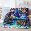 Roblox 423 Personalized Text Blanket Lightweight Customizable Blanket Soft & Cozy for Couch Office Chair Home Decor Picnics Ideal for All Seasons