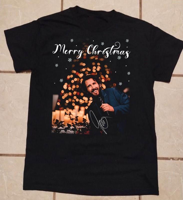 Josh Groban Josh's holiday concert Merry Christmas Unisex T-Shirt All Size QX881