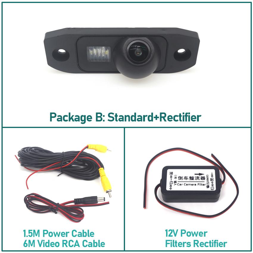 Камера заднего вида для Volvo XC60 D3 T5 2010 2011 2012 2013 ~ 2025 ночное видение задняя камера заднего вида водонепроницаемая высокого качества