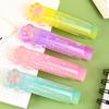 1pcs Jelly Color Paw Eraser Super Cute Correction Push Type Rubber for Pencil Cleaning School Student Gift Award