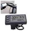 24V 36V 48V LCD Display Electric Cycle S866 LCD Display Meter 24V 36V 48V Control Panel with Water Resistant Plug