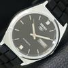 REFURBISHED VINTAGE SEIKO 5 AUTOMATIC JAPAN MENS BLACK DIAL WATCH A434680-2 R121-a434680
