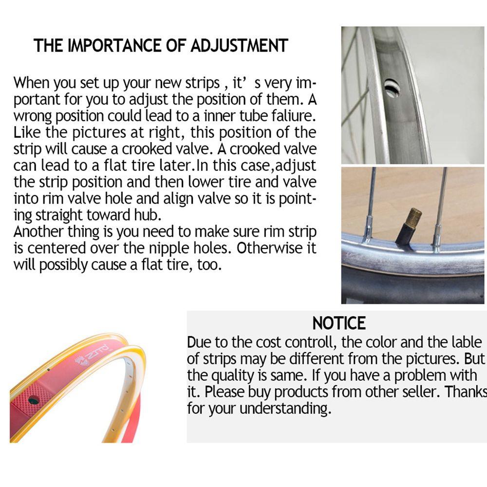 PVC Anti-Puncture Premium Tires Protector Folding Tire Liners Rim Tapes Strips Liner Band Tube