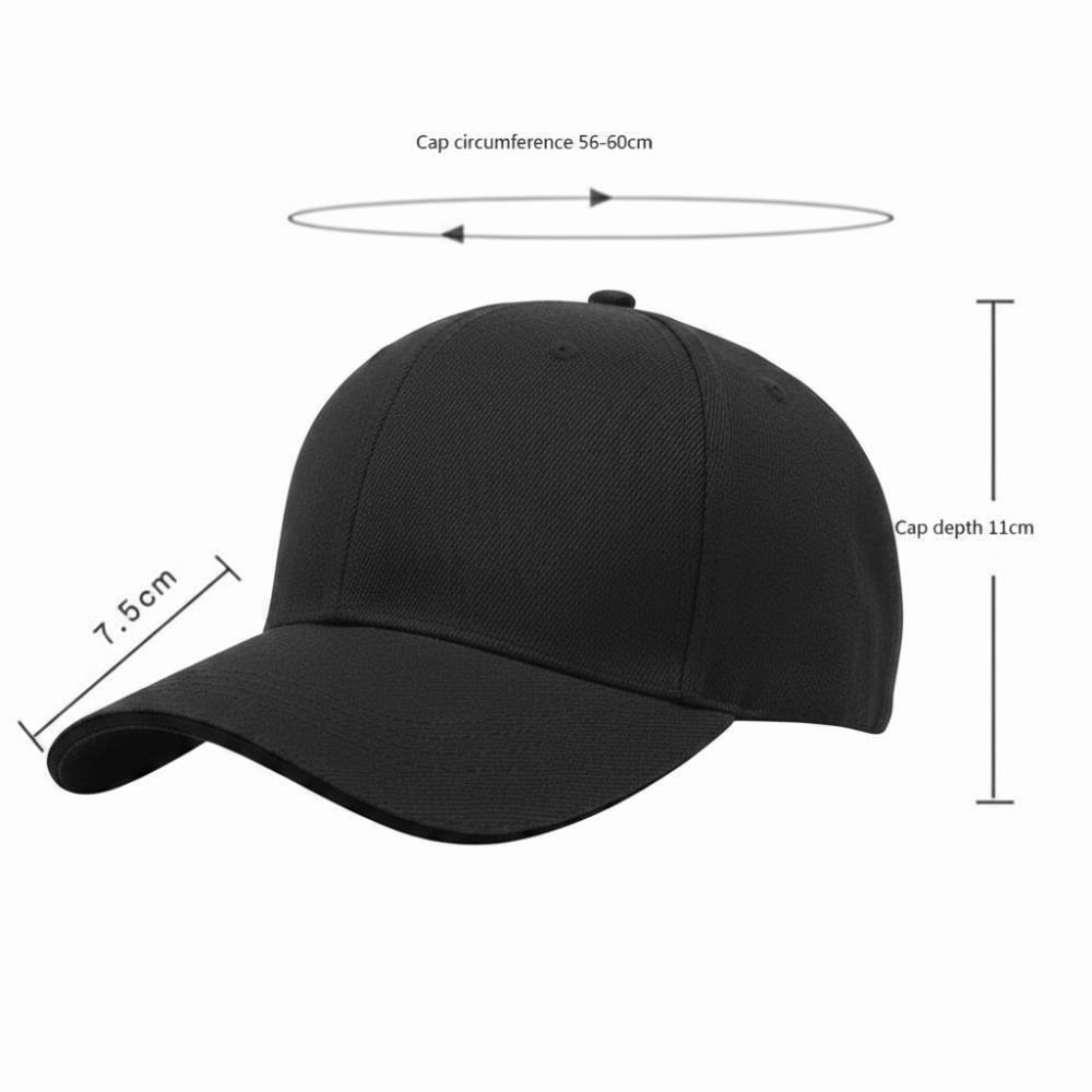 Adjustable Sun Hat Versatile Baseball Hats Fashion Baseball Cap  for Men Women