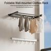 Складная сушилка настенная сушилка для белья сушилка для одежды сушилка для одежды с двойной перекладиной для прачечной балкона