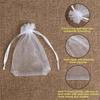 10/100pcs Organza Gift Packaging Bag Multi-color Candy Jewelry Storage Bag Wedding Christmas Party Decoration Gift Pouches