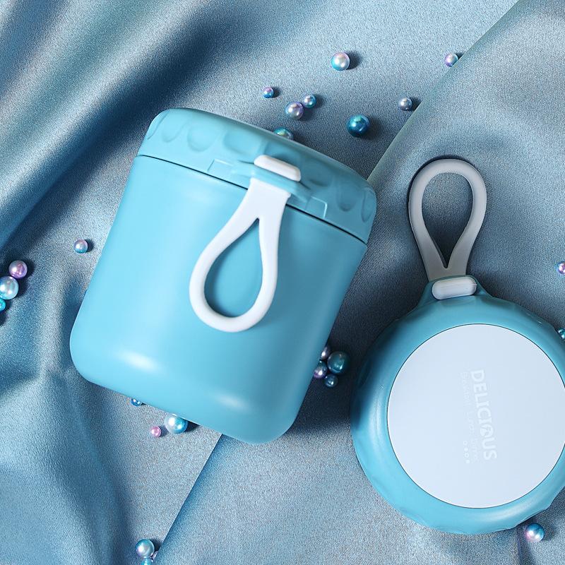 Еда 450мл термальная изолированная опарником термос для супа контейнеры для завтрака из нержавеющей стали выпивая чашка