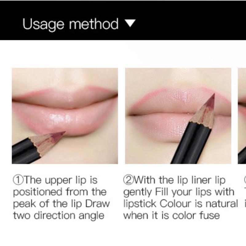 Matte Velvet Lipstick 12 Pcs/sets Lip Liner Waterproof Non-smudge Makeup