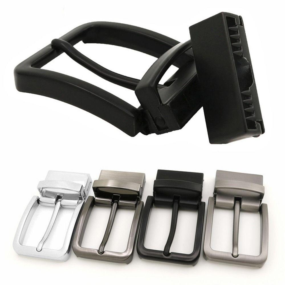 Durable Craft DIY Single Prong 35mm Pin Buckle Waistband Head End Bar Classic Belt Buckles