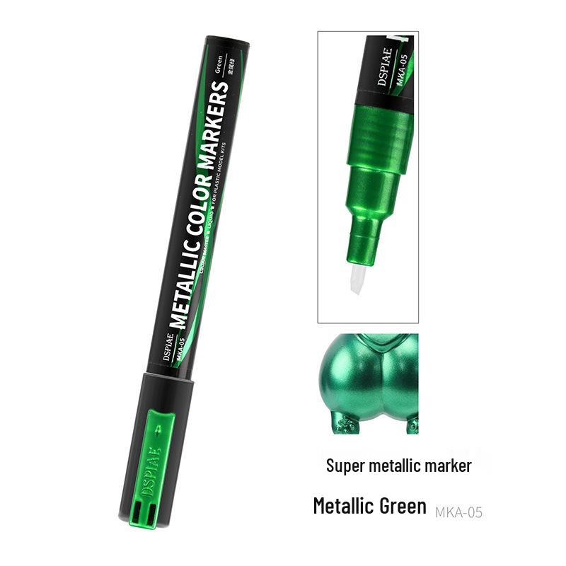 Super Metallic Markers MKA01-12 for Model and Mecha Figure Touch-up