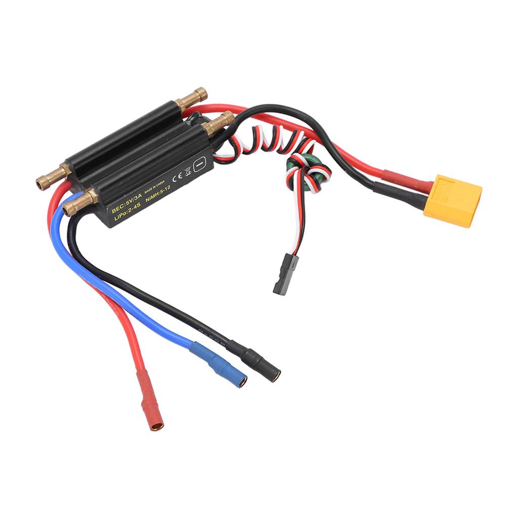 30A RC Boat Waterproof Brushless ESC 2?4S Electric Speed Controller for 450mm Boat Model