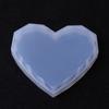 4 Pcs/set Crystal Epoxy Mold DIY Cup Pad Heart Rhombus Shape Coaster Molds High Mirror Handmade Silicone Mould