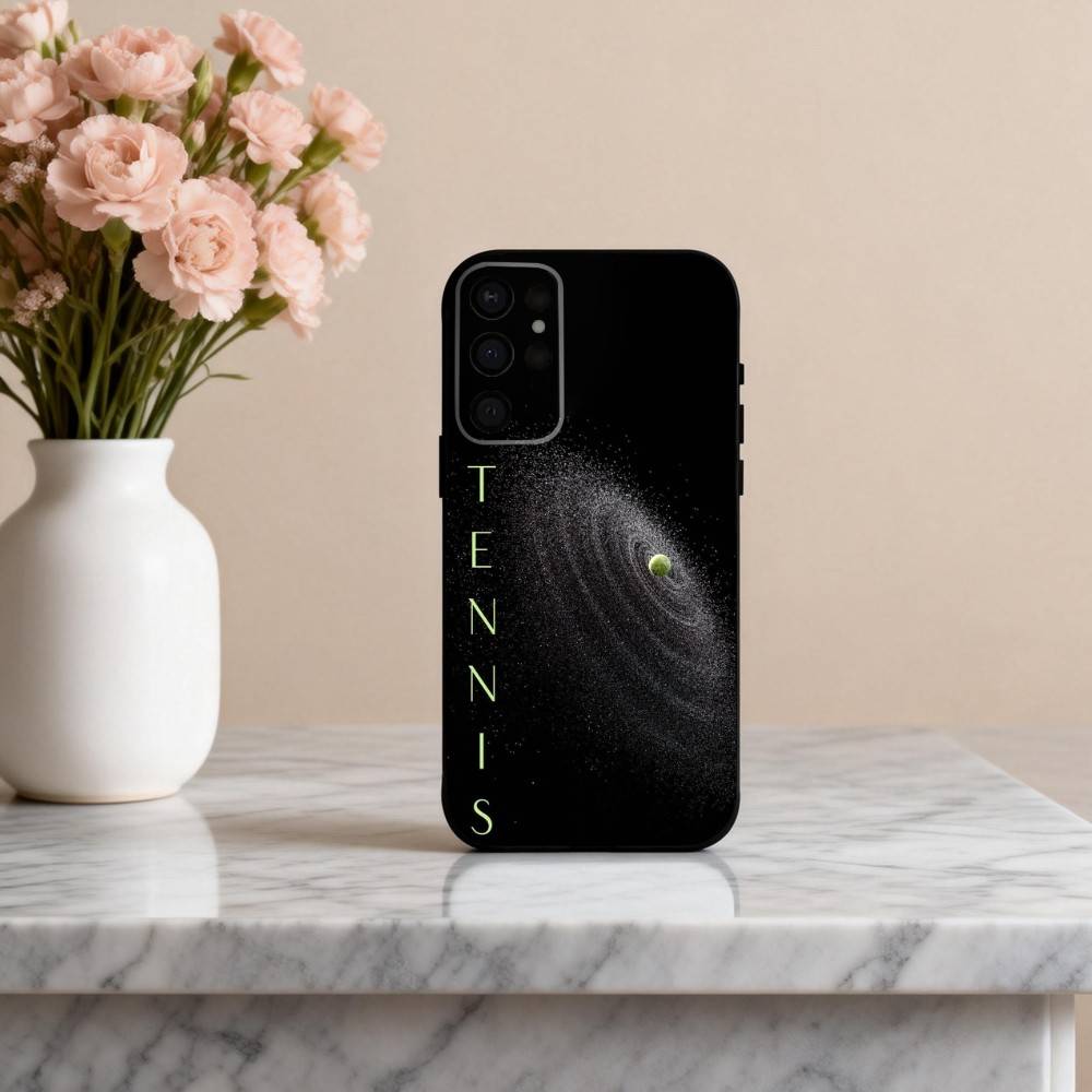 T-Tennis B-Ball Sport Phone Case For Samsung S25,24,23,22,30,21,10,9,Ultra,Plus,Lite,FE,4,5 G Soft Black Case
