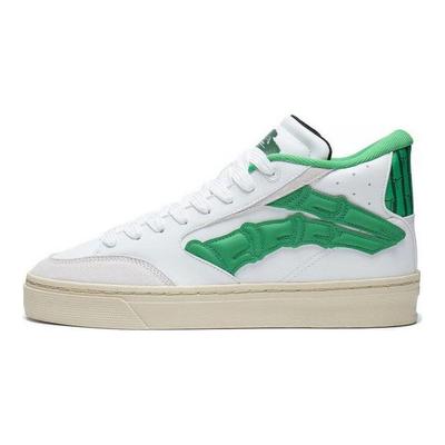 Li Ning We Wo 180 прочные дышащие низкие кроссовки для скейтбординга мужские белые зеленые AECT019-3