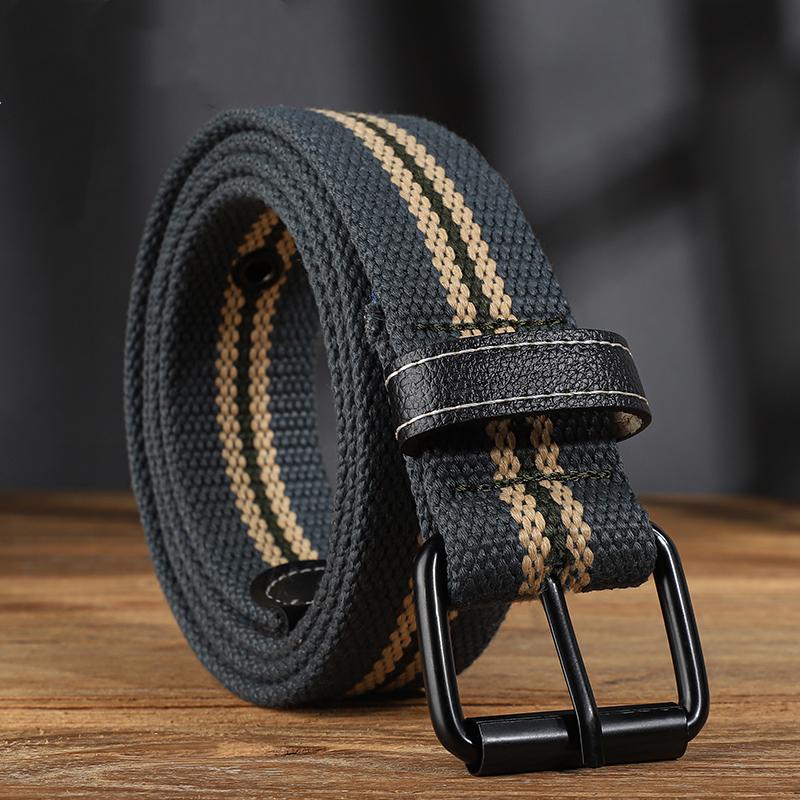 Extended Canvas Belt Suitable for Men's and Women's Casual Workwear Vintage Belts and Jeans Belts