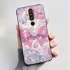 Case For Nokia 8.1 plus X71 Phone Case Luxury Fashion Butterfly Flowers Black Soft Slim Silicone Cover For Nokia 8.1plus Casing