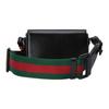 Gucci Мини-сумка-пояс из кожи Horsebit 1955 Черная Повседневный Уличный Стиль 726863-AABGW-1075