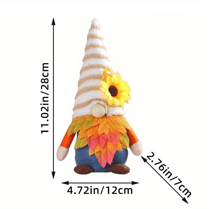 1 шт. Кукла «Кленовый лист» к Празднику урожая, Плюшевая кукла «Подсолнух» без лица, Украшения для дома, Праздничные украшения для вечеринки