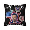 Decorative Pillow Cover Official In Loving Memory Of Charlie Kirk Accessories Home Pillow Case Cover Zipper Multi Size
