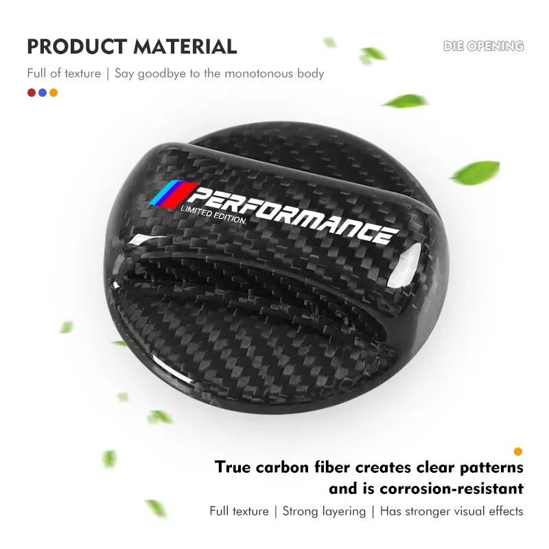 2025 New Car Carbon Fiber Fuel Tank Cap Oil Filler Cover Accessories For BMW X1 X2 X3 X4 X5 X6 X7 G20 G30 6GT E46 E90 E60 F10 E3