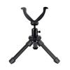 Aluminum Rest Tripod Durable Adjustable Height Rifle 360 Degree Rotation V Yoke Stand Portable Construction For Target Shooting