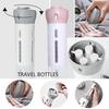 4-in-1 Portable Lotion Dispenser Lotion Shampoo Shower Gel Storage Bottle Makeup Travel Supplies