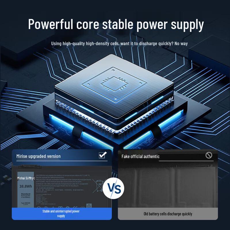 Mryc Replacement Laptop Battery for Dell