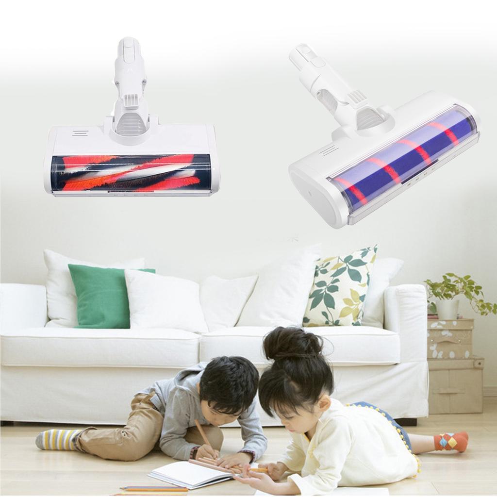 Беспроводной пылесос, электрическая щетка для пола с мягкой бархатной барабанной всасывающей головкой