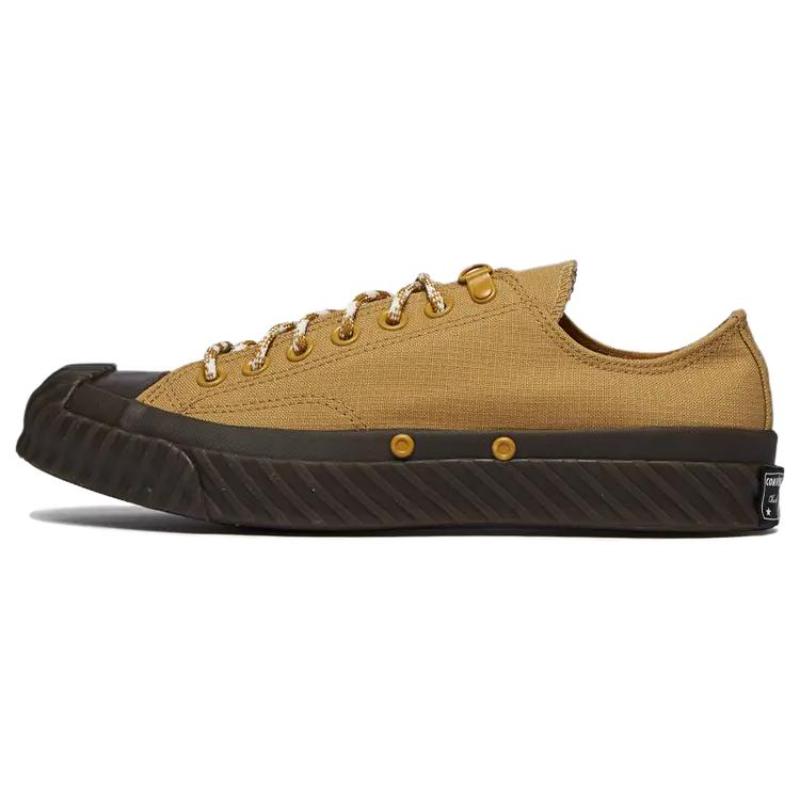 Converse Chuck 70 Chuck 70 Low Bosey Удобные и универсальные дышащие холщовые кеды с низким верхом Унисекс Желтый