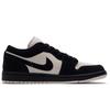 Jordan Air Jordan 1 Low top Vintage Basketball Shoes Unisex Black Pink DC0774-003(Team990-)
