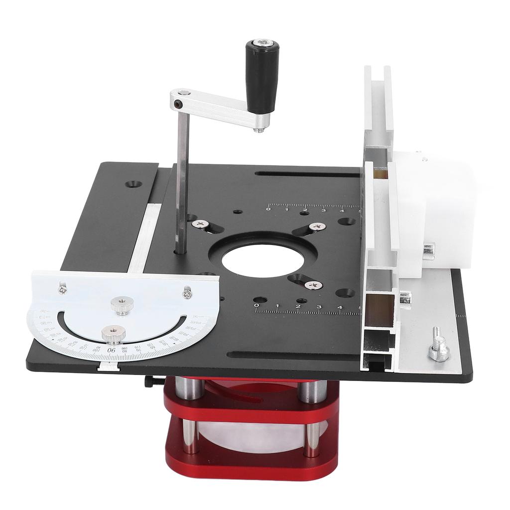 Подъемная система стола фрезера, ход 51 мм, металлическая ручная подъемная база для фрезера диаметром от 64 до 66 мм, M