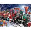 Полный 5D Diy Алмазная картина Рождественский поезд Алмазная вышивка Крестом Домашний декор Подарок ручной работы