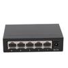 Ethernet Switch 5 Port Gigabit Ethernet Splitter Plug and Play Silent Operation Metal Network Hub